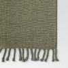 Basketweave Heathered Throw Blanket - Threshold™ - image 4 of 4