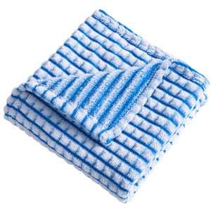 Flannel Toddler Blanket, Ultra Soft Cozy Infant Blanket for Crib & Stroller, 30x40 inches - NTBAY - 1 of 4