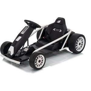 coucheta 24V Kids Electric Riding Go Kart, 8MPH High Speed Drifting Car, Slow Start, Music, Max Load 150Lbs, Riding Toy for Kids 8-12 Years - 1 of 1
