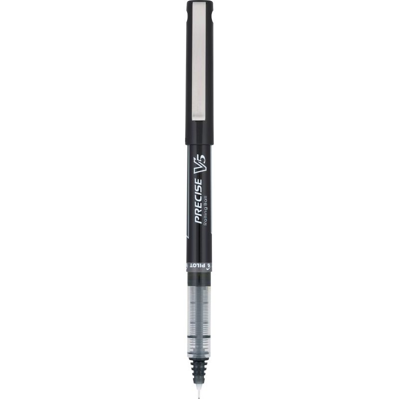 Pilot 3ct Precise V5 Rolling Ball Pens Extra Fine Point 0.5mm Black Ink, 4 of 7