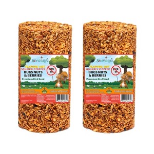 JCS Wildlife Squirrel Stopper Bugs Nuts & Berries Small Cylinder 1.5lbs - 1 of 4
