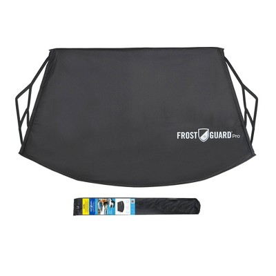 FrostGuard Deluxe Full-Coverage Car Windshield Cover, Black, 41 x 59 inches  