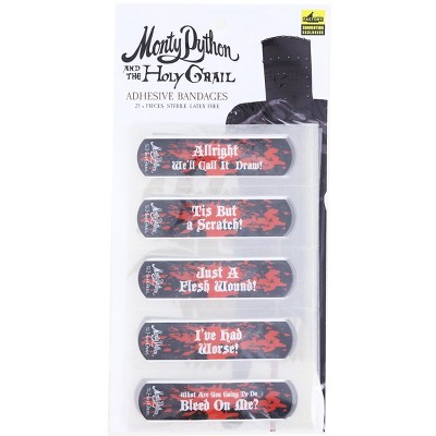 Factory Entertainment Monty Python Black Knight Fandages Collectible Fashion Bandages | 25 Pieces