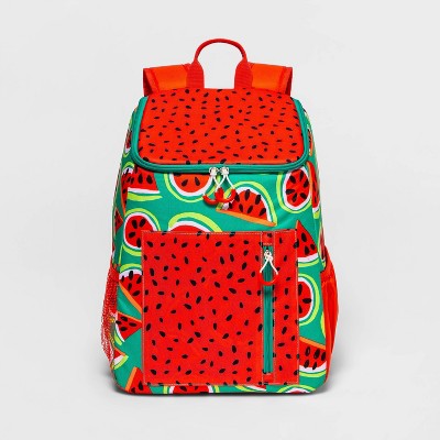 Photo 1 of 7.5qt Backpack Cooler Watermelon - Sun Squad