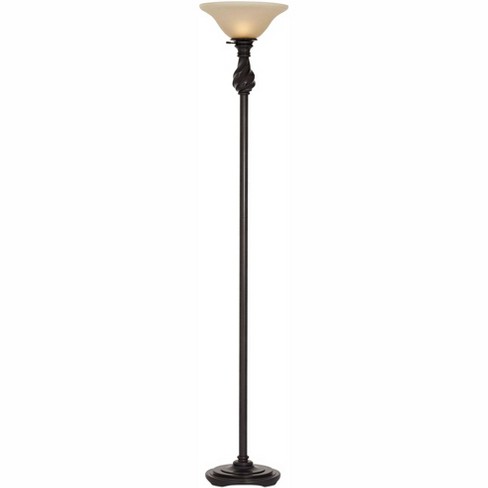 bronze torchiere floor lamp