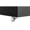 VASIP Office furniture Copier Cabinet black 2 door steel copier stand mobile pedestal file Printer Stand - 4 of 4