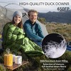Naturehike Ultralight Down Sleeping Bag - 650 Fill Power, 20oz Compact for Adults, 3-Season (42°F/52°F) Backpacking Bag for Hiking & Camping - 2 of 4
