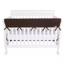 Trend Lab 51" Fleece Front Rail Cover for Convertible Cribs