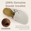 CUSHIONAIRE Hana Slip-On Buckle Clog with Cork Footbed +Memory Foam, Wide Widths Available - 3 of 4