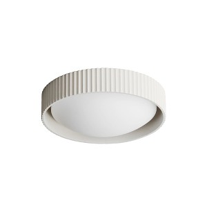 ET2 Lighting Souffle 1 - Light Flush Mount in  Chaulk White - 1 of 3