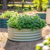 Vego Garden Wide Metal Outdoor Raised Garden Bed 42"x42"x17" - 2 of 4