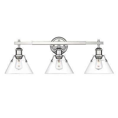 Golden Lighting Orwell 3 Light Bath Vanity