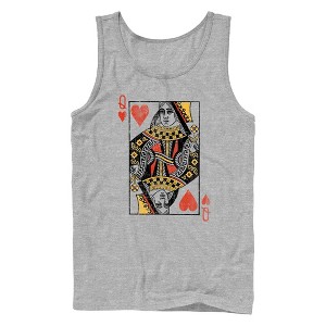 Men's Lost Gods Heart Queen Card Tank Top - 1 of 4