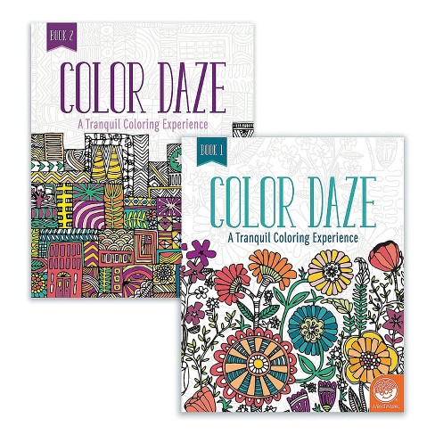 Mindware Color Daze Set Of 4 With 24 Free Markers Coloring Books Target