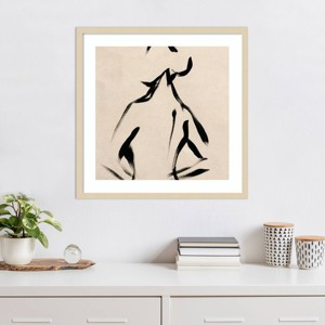 Amanti Art Abstracted Female Figure III by June Erica Vess Framed Wall Art Print - 1 of 4