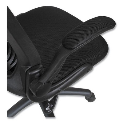 Black Mesh Executive Swivel Chair with Adjustable Arms