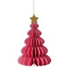 The Lakeside Collection 5-Tier Paper Tree Ornaments - 4 of 4