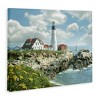 Stupell Industries Portland Lighthouse Peninsula Scene, 40" x 30" - 3 of 4