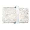 George Kovacs Lighting Forest Ice II 1 - Light Vanity in  Chrome - 2 of 3