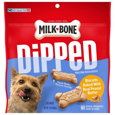 Milk-Bone Dipped Peanut Butter Crunchy Dog Treats