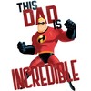 Men's The Incredibles This Dad is Incredible Baseball Tee - 2 of 4