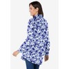 Woman Within Women's Plus Size Perfect Long Sleeve Shirt - 3 of 4