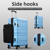 Garvee 3 Pcs New Expandable ABS Hardshell Luggage Sets, Clearance  Hardside Lightweight Suitcase sets Spinner Wheels with TSA Lock 20''24''28'' - 2 of 4
