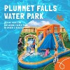Banzai Plummet Falls Adventure Kids Inflatable Outdoor Water Park Splash Pool with Fill 'N Spill Bucket, Slides, and Climbing Wall - 2 of 4