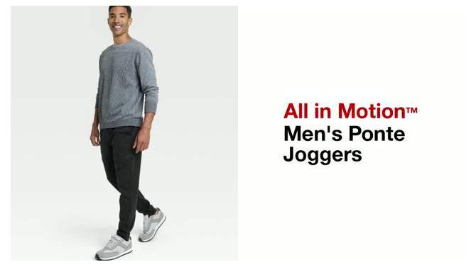 Men's Ponte Joggers - All In Motion™, 2 of 5, play video