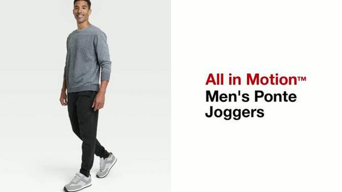Men&#39;s Ponte Joggers - All In Motion&#8482;, 2 of 5, play video