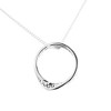 Dicksons 73-4876P Jeremiah 29:11 Mobius Ring, Silver Tone, 18 Inch, Plated Metal, Women's Everyday Necklace, - 2 of 2