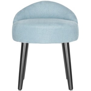 Brinda Vanity Chair - MCR4693A - Light Blue - Safavieh - 1 of 4