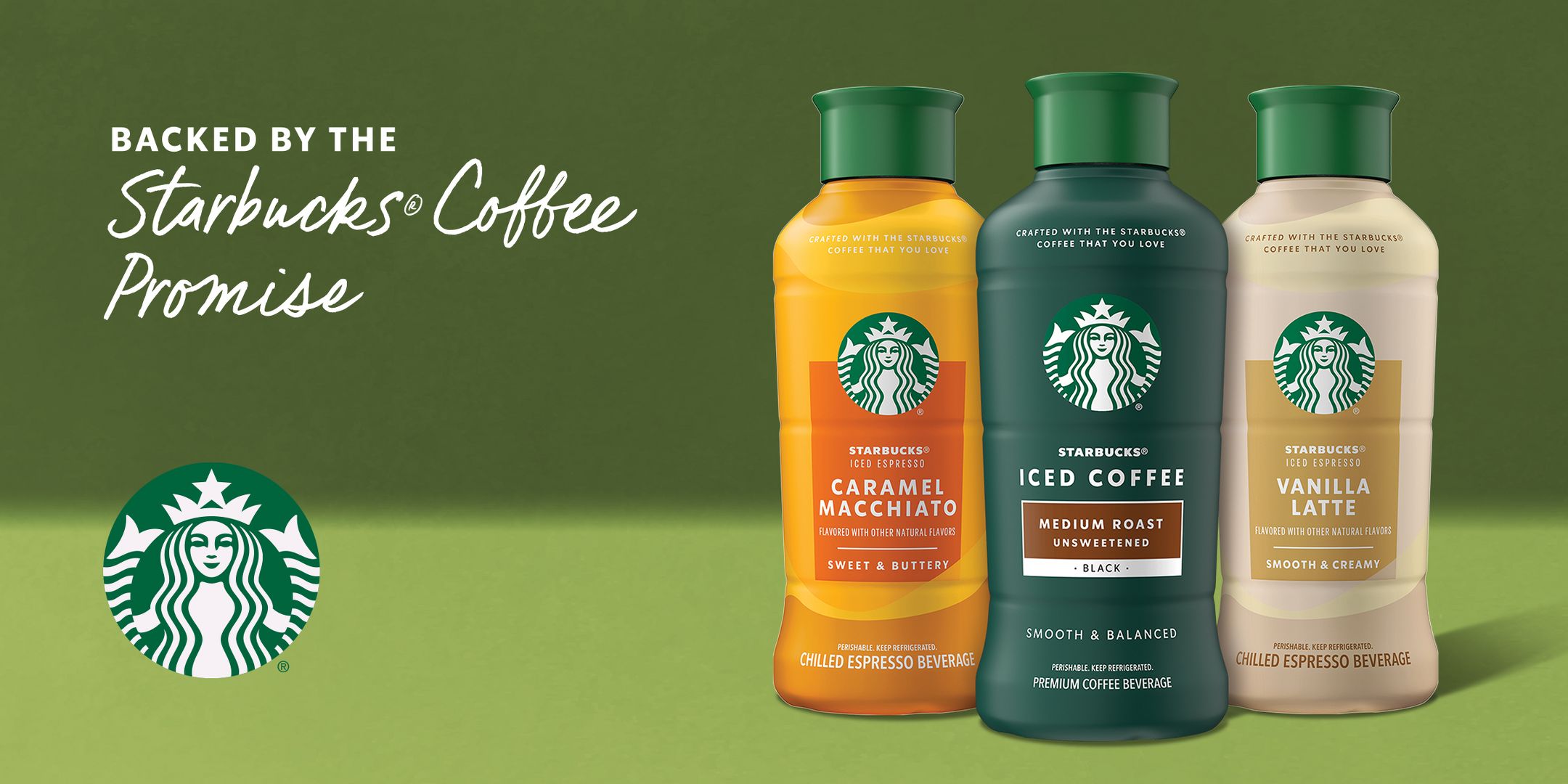 Backed by the Starbucks Coffee Promise