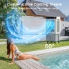 Waykar 2943-3531CFM Portable Evaporative Air Cooler/Air Conditioner with  3-Speed Cooling - 3 of 4