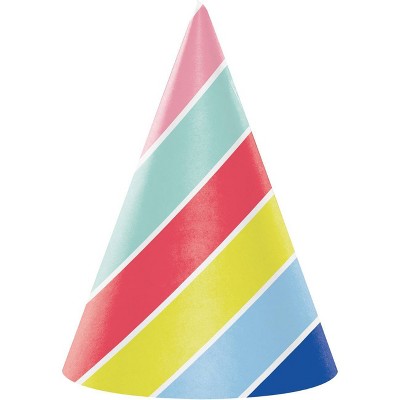 24ct Over The Rainbow Party Hats