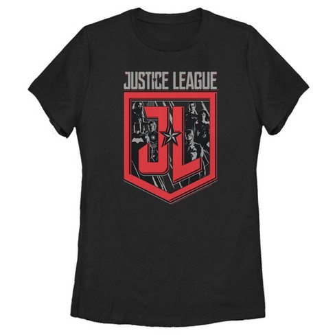 Women's Zack Snyder Justice League Character Shield T-Shirt - image 1 of 4