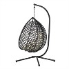 YOOCOZZ Versatile HDPE American Design Patio Hanging Egg Chair - 4 of 4