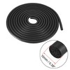 Unique Bargains EPDM Rubber Weather-Proof Insulation Seal Strip Black 118" - 3 of 3