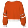 NCAA Clemson Tigers Women's Long Sleeve V-Neck T-Shirt - 2 of 3