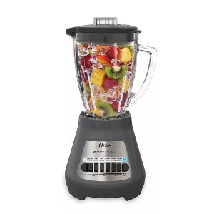 Oster Party Blender with Ice Crushing Power, 8 Speeds, 6 Cups (Grey) - 1 of 3