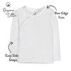 Honest Baby 3-Pack Organic Cotton Long Sleeve Side-Snap Tops - 4 of 4