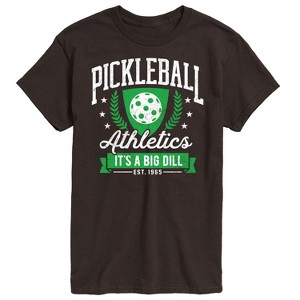 Men's - Instant Message - Pickleball Athletics It's A Big Dill Short Sleeve Graphic T-Shirt - 1 of 4