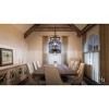 Urban Ambiance Luxury French Rustic Chandelier,  42.125"H x 18.75"W,  Ancient Bronze Finish, UHP2103 - 2 of 4