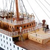 Old Modern Handicrafts Queen Mary Cruise Ship Model 40 Inch Handcrafted with Deck Details and Brass Fittings - 3 of 4