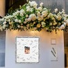 Wave Signature Mat Picture Frame – Guest Book Alternative for Weddings, Graduations, or Retirement – Autograph Photo Mat for Signature Board - 4 of 4