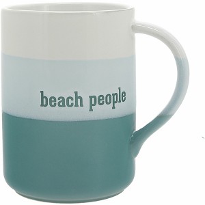 Pavilion Gift Company - Beach People - 18 oz Mug - Drinkware - 1 of 4