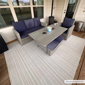 Hauteloom Galen Cream Area Rug - 1 of 4