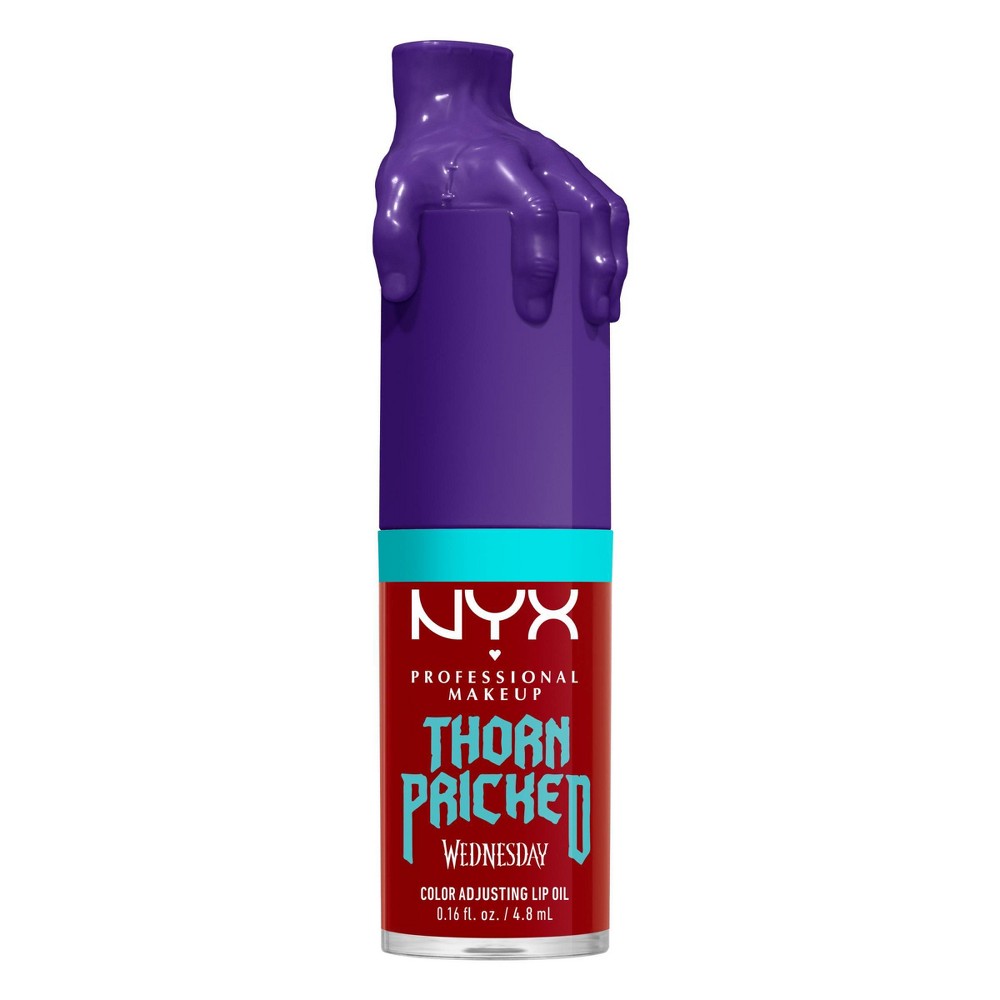 Photos - Other Cosmetics NYX Professional Makeup Wednesday Color-Shifting Lip Oil - Thorn Pricked - 0.16 fl oz 