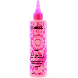 Amika Reset Pink Charcoal Scalp Cleansing Oil, 6.7 oz - 1 of 4