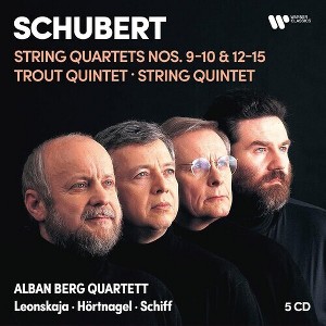 Alban Berg Quartett - Schubert: String Quartets Nos. 9-10 & 12-15, Piano Quintet Trout (CD) - 1 of 1